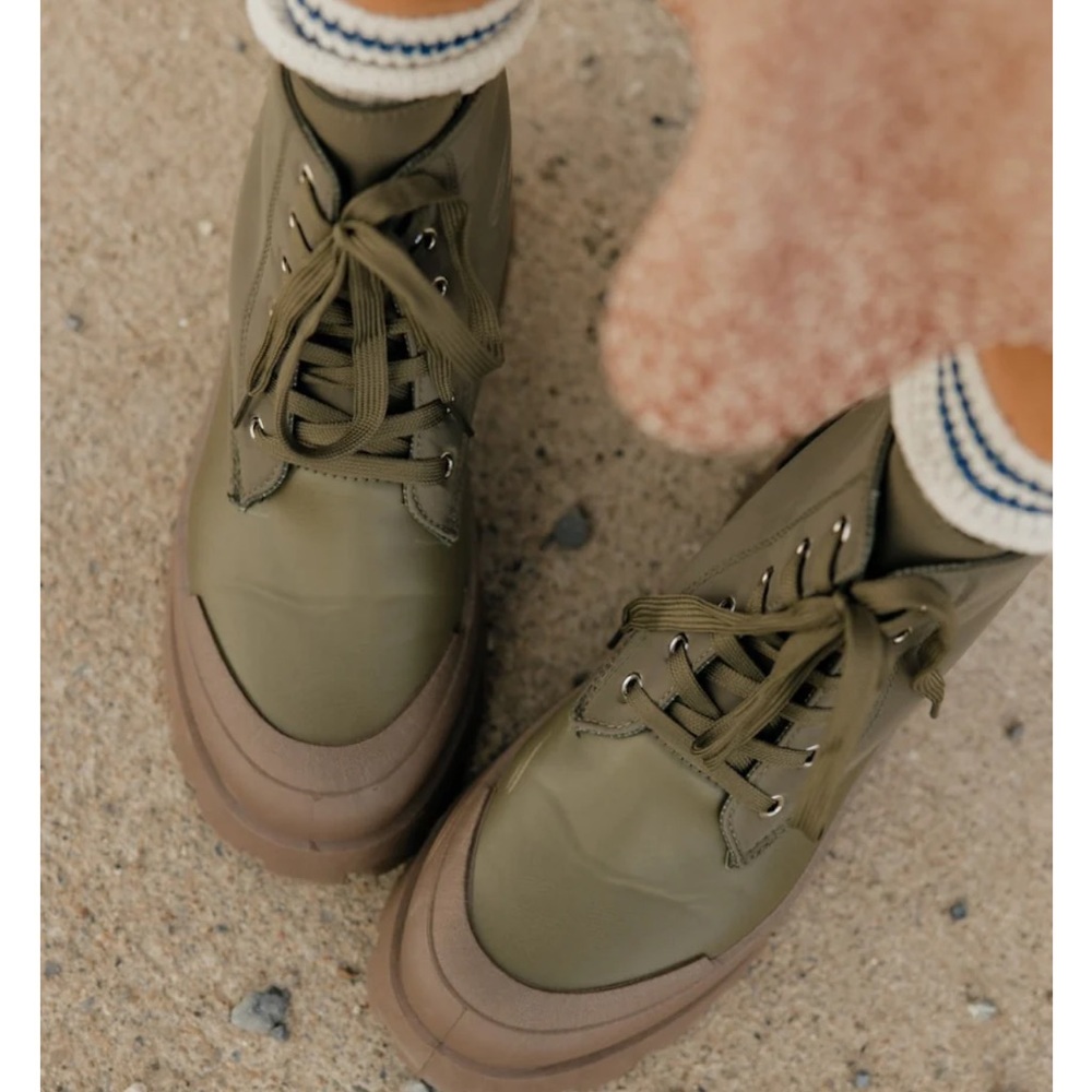 Soldier Lug Sole Booties